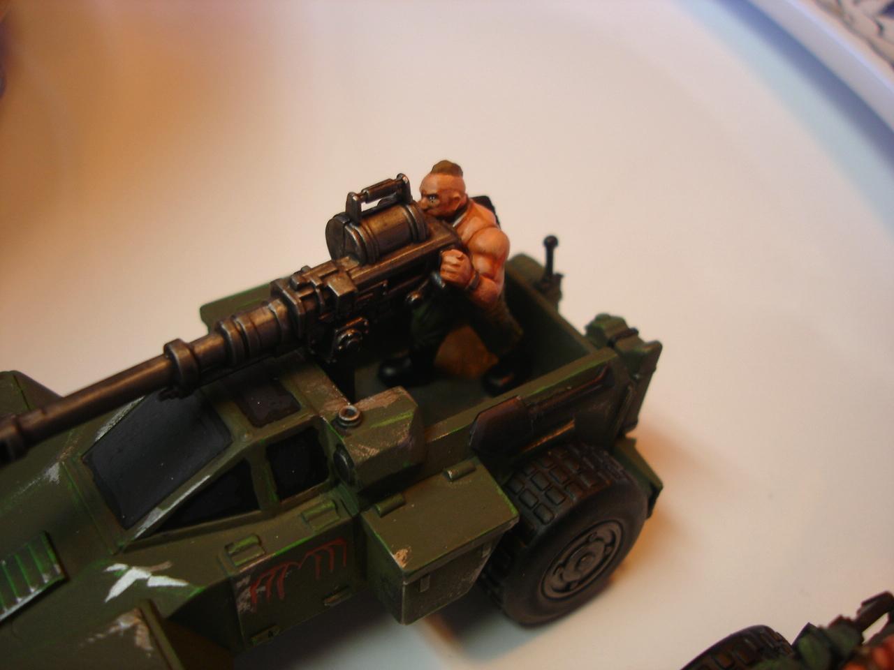 Catachan, Imperial Guard, Old Crow, Scout Car, Sentinel, Warhammer 40,000, Warhammer Fantasy