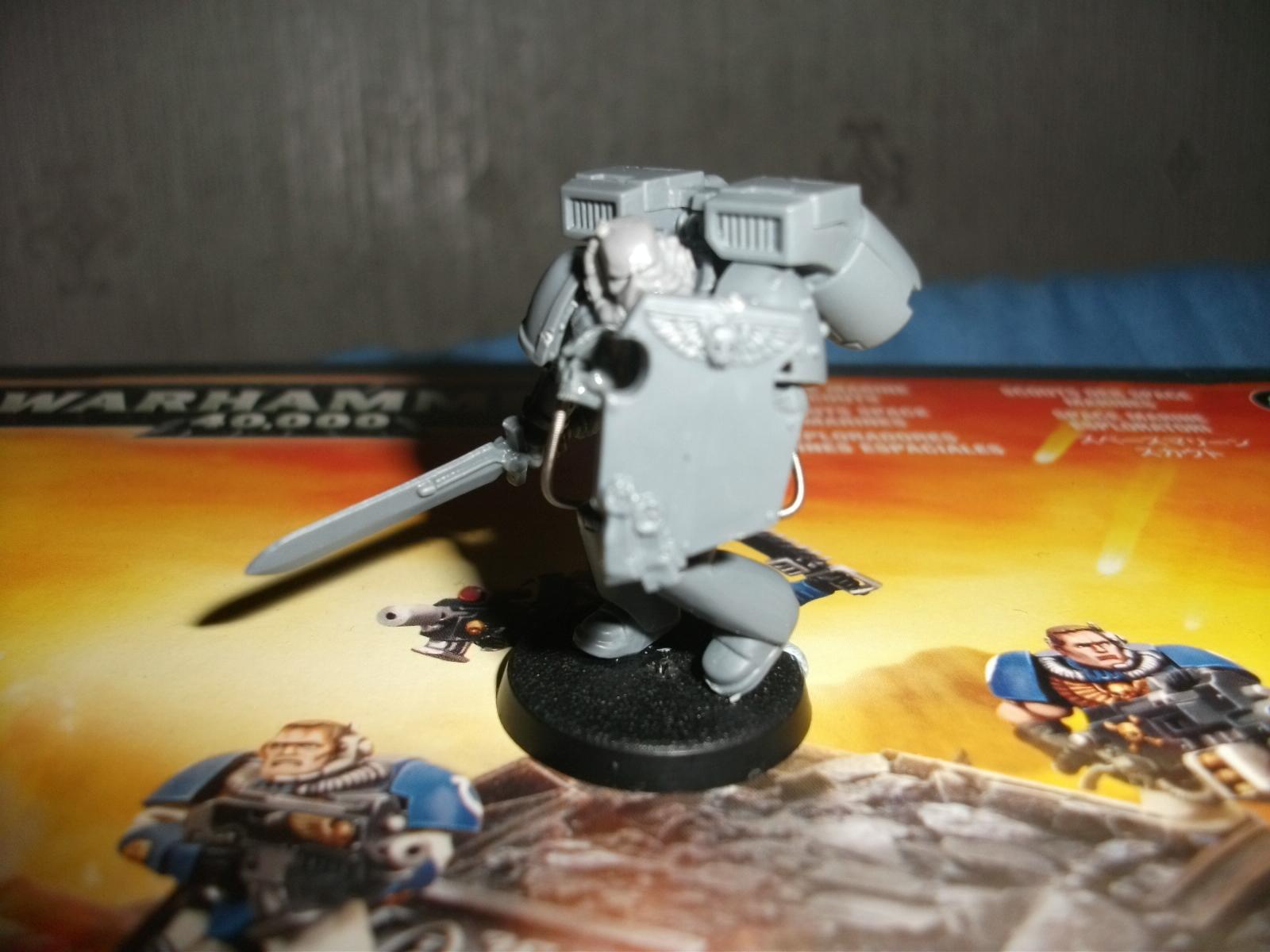 Assault Marines, Space Marines, Warhammer 40,000, Work In Progress