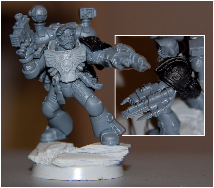 Apothecary, Red Scorpion, Space Marines
