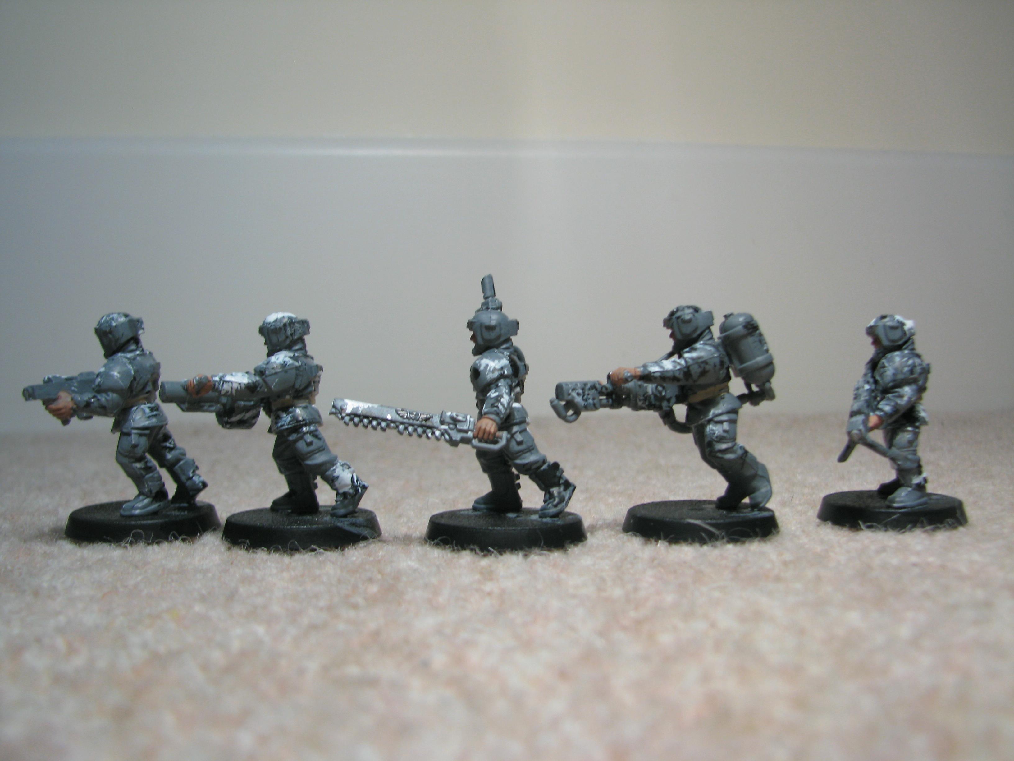 Imperial Guard, vetran squad