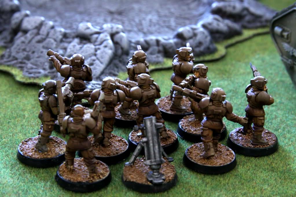 Imperial Guard, Mortar, Platoon