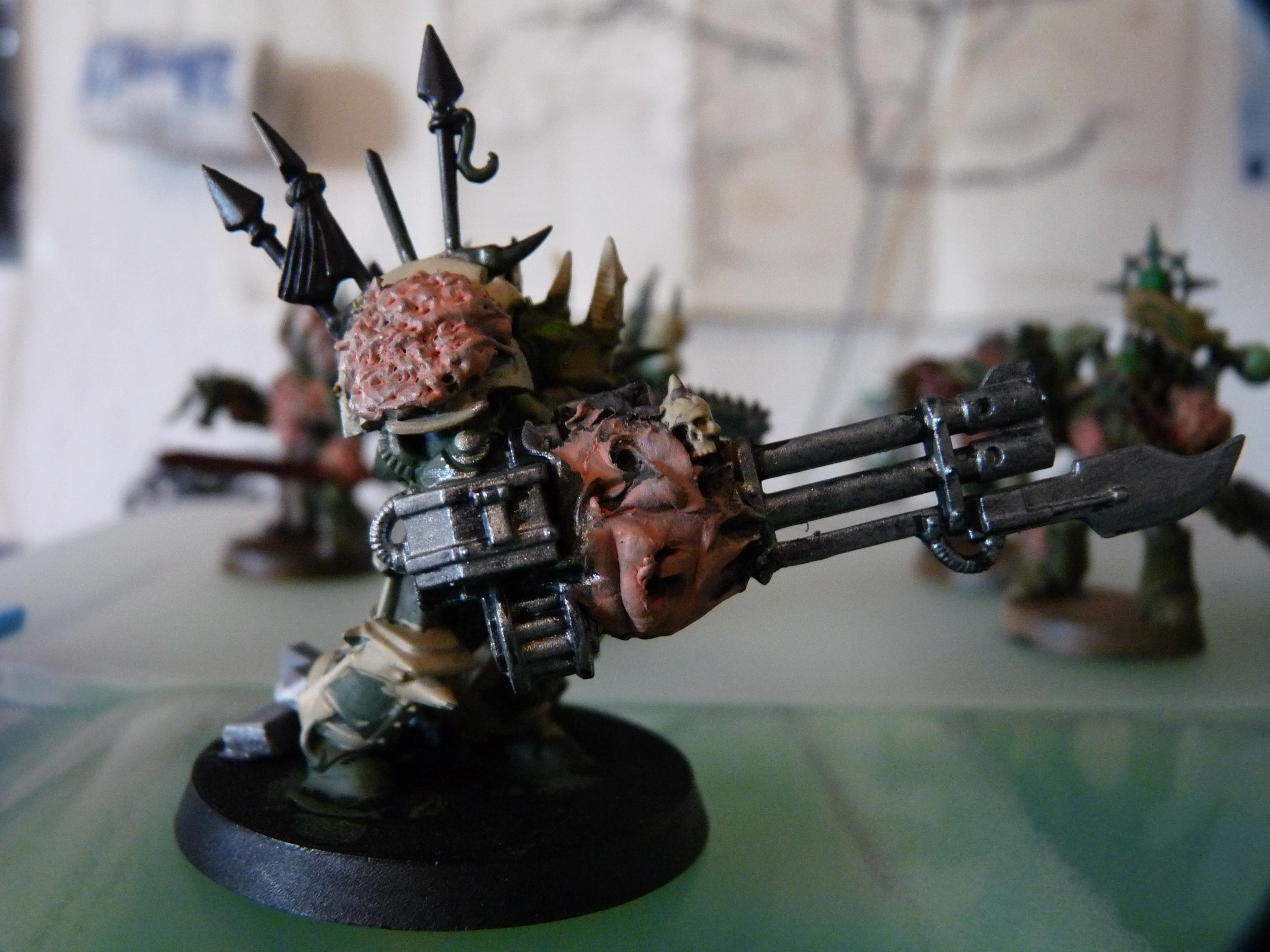 Chaos, Chaos Space Marines, Nurgle, Terminator Armor