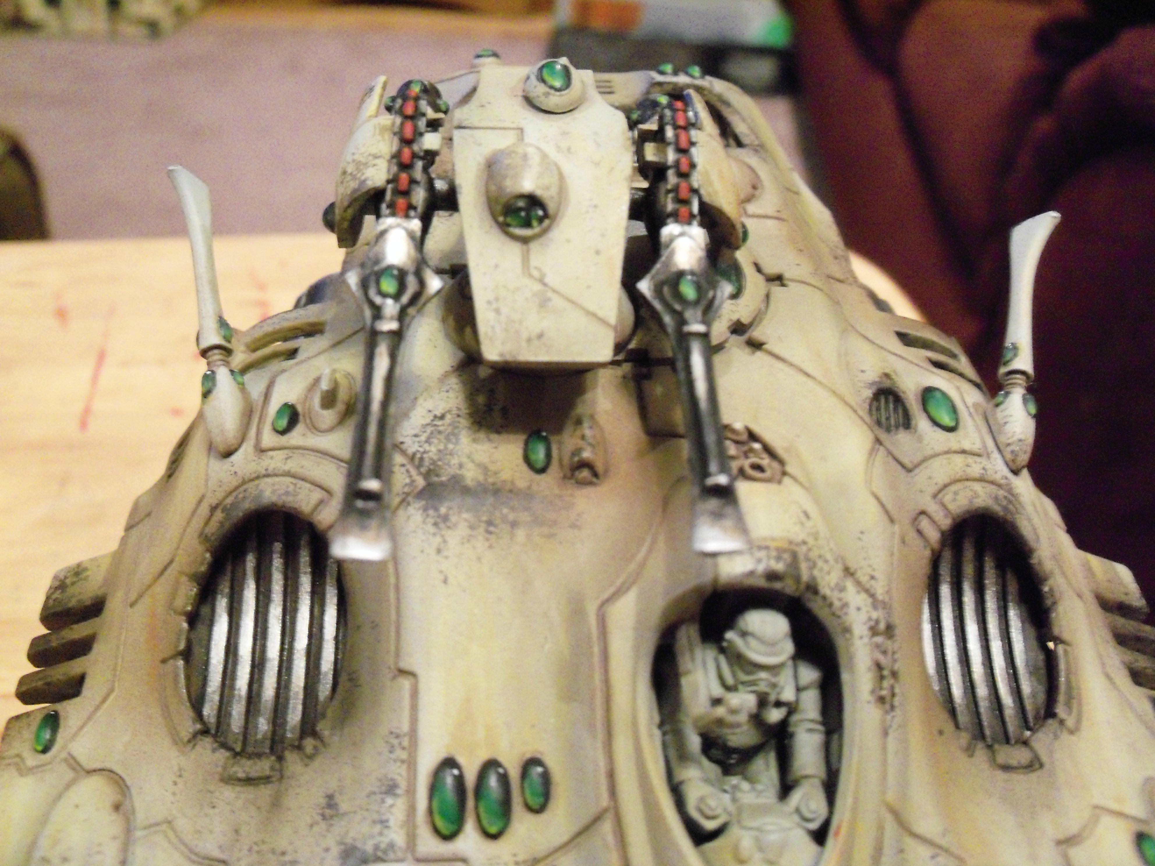 Eldar, Wave Serpent, Weathered, Work In Progress