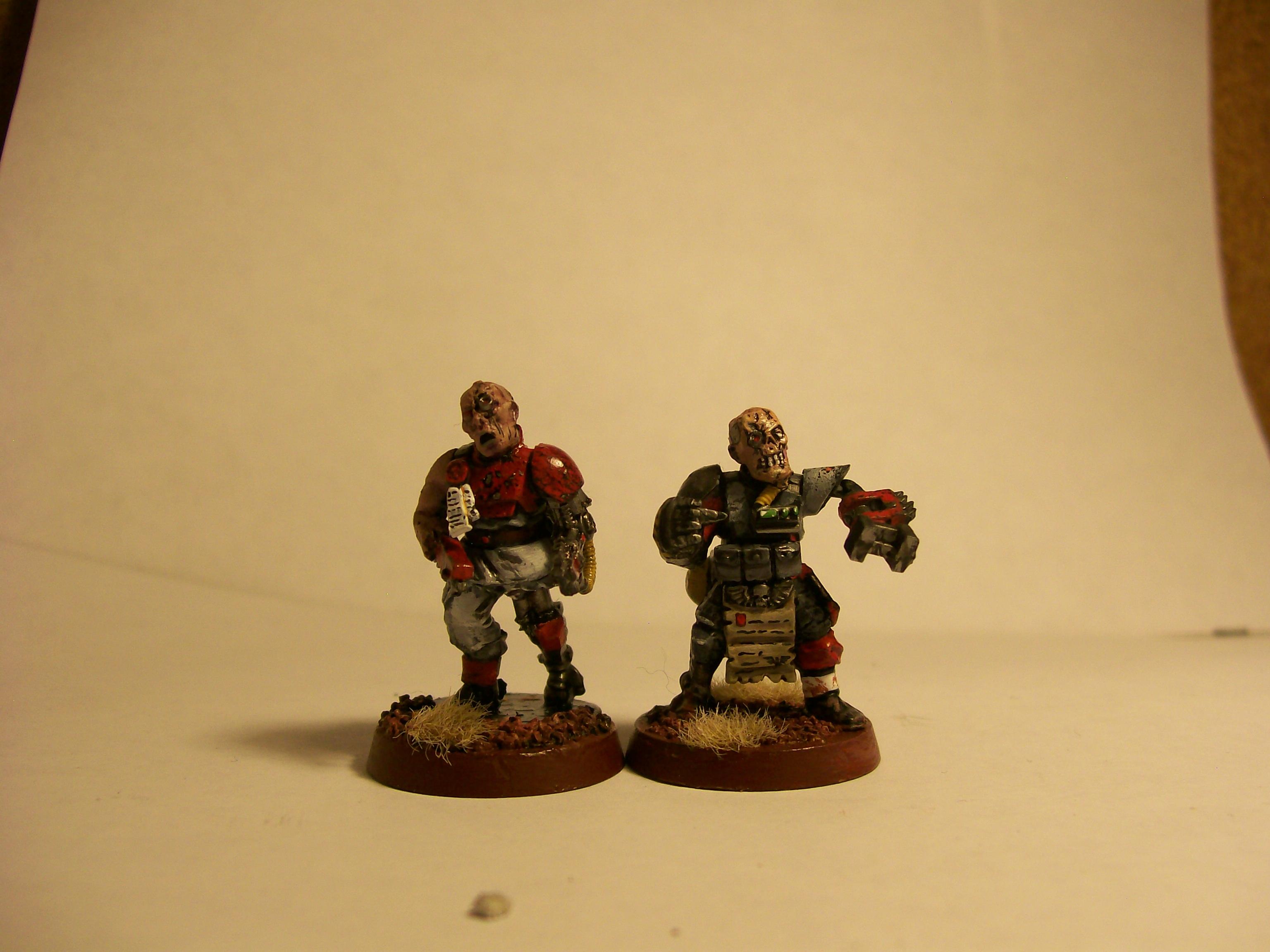 Imperial Guard, Scratch Build, Servitors