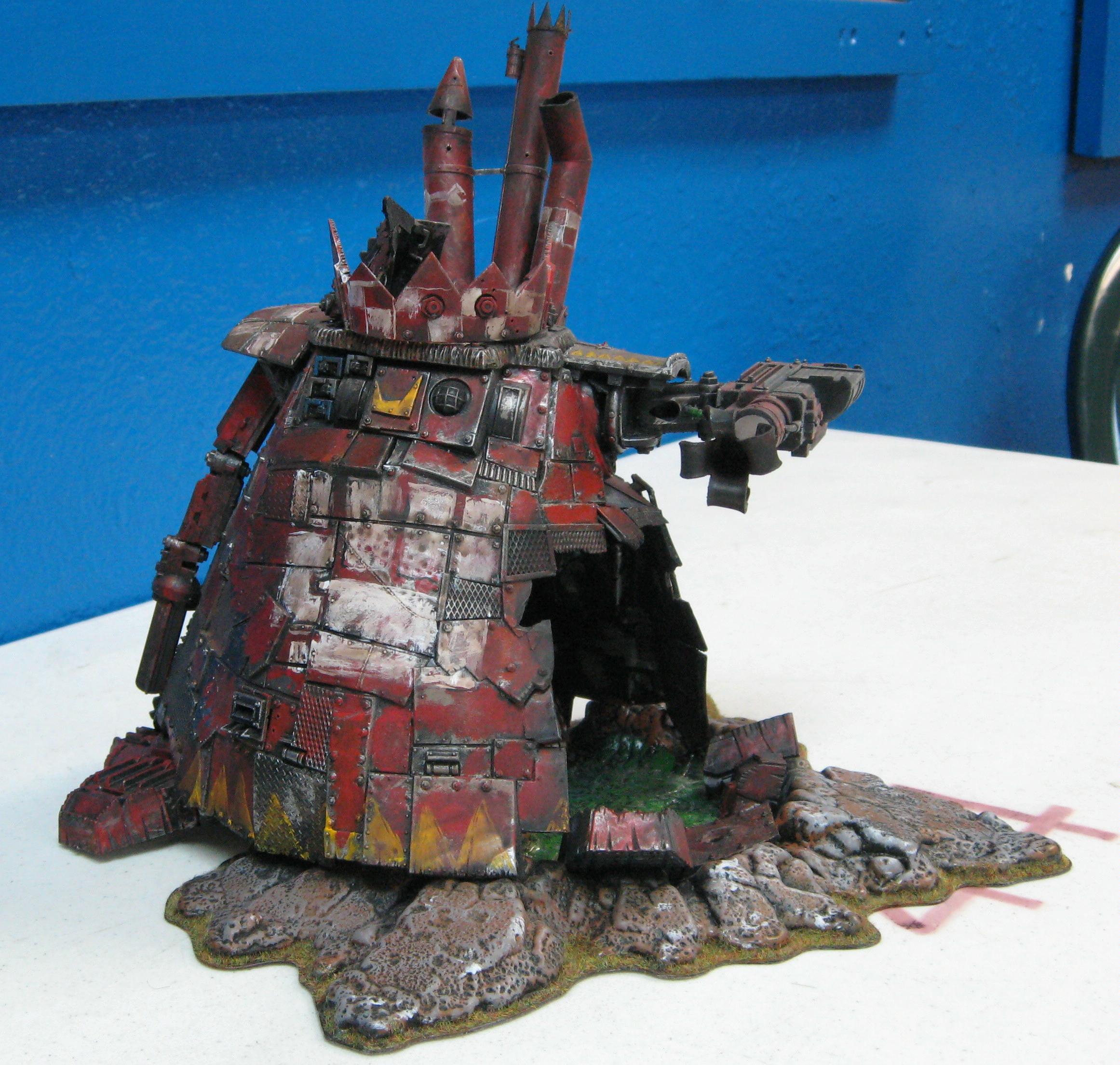 Ork Abuse, Orks, Stompa, Terrain, Warhammer 40,000