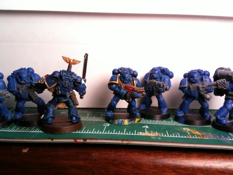 stage 1 base coat using mordian blue