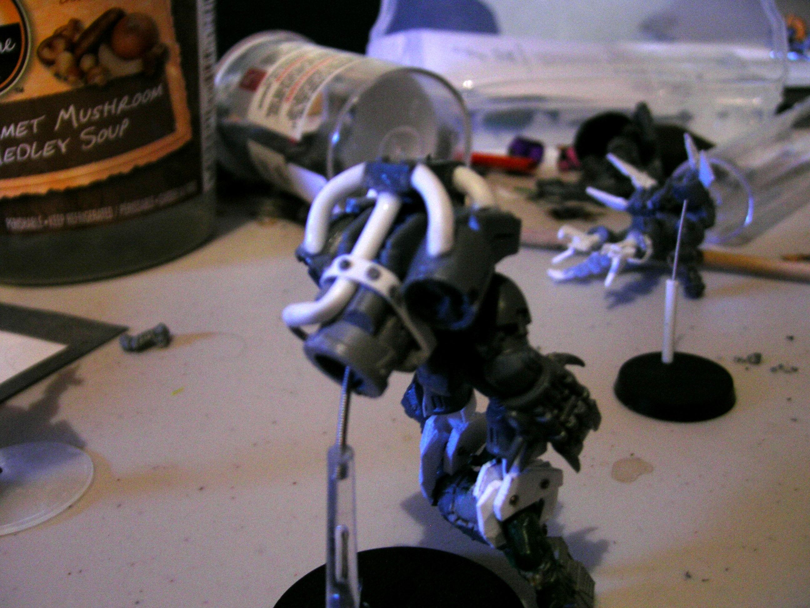 Chaos, Nurgle, Plasticard, Raptors, Work In Progress