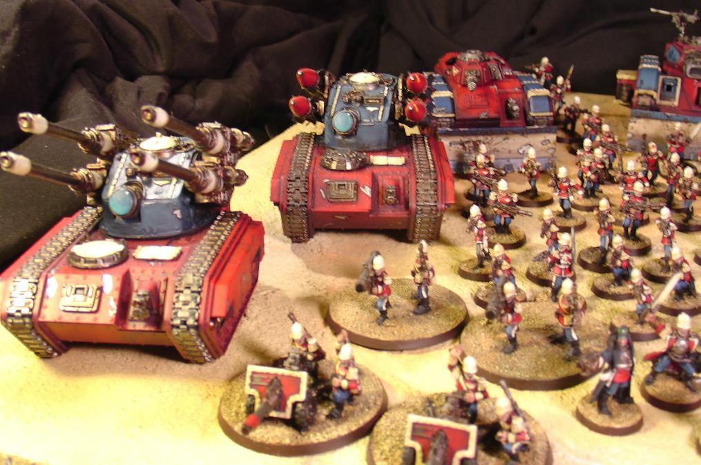 Hydra, Imperial Guard, Manticore, Praetorians