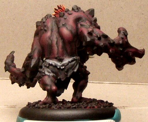 Dire Troll Mauler, Hordes, Trollbloods, Work In Progress