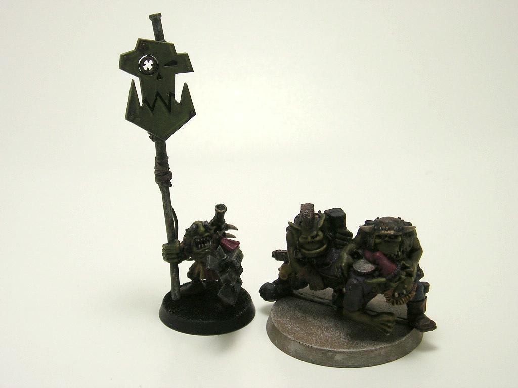 Big Mek and gear grot