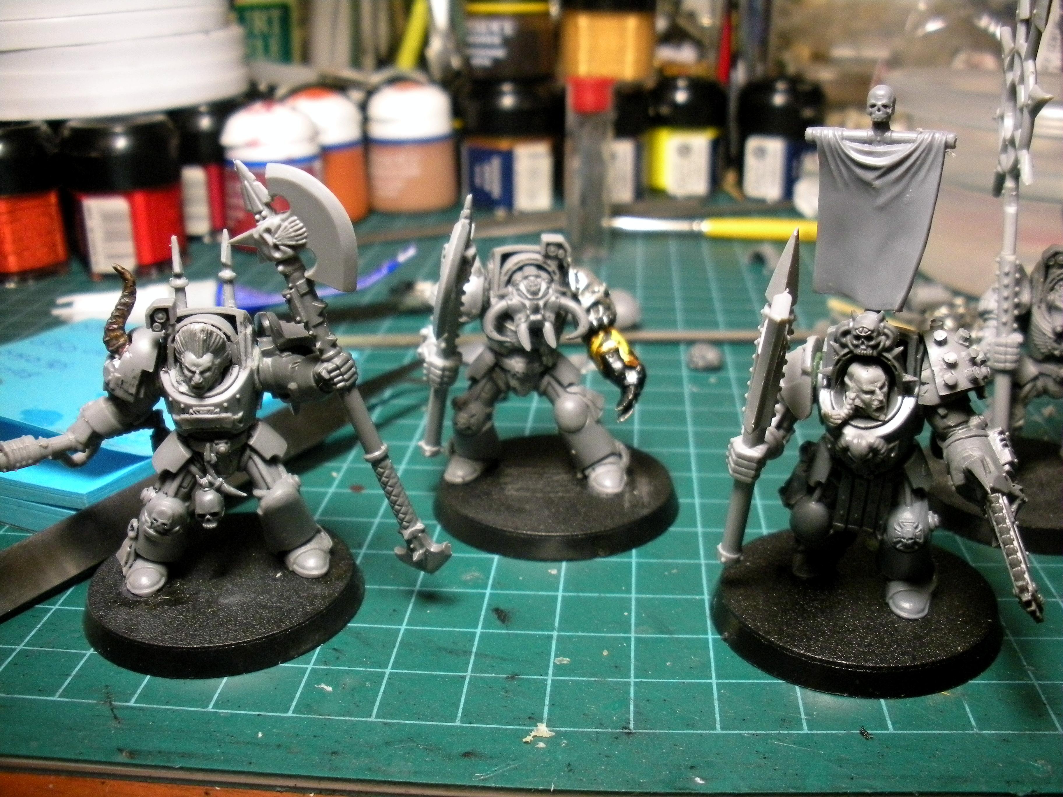 Chaos, Space Marines, Space Wolves