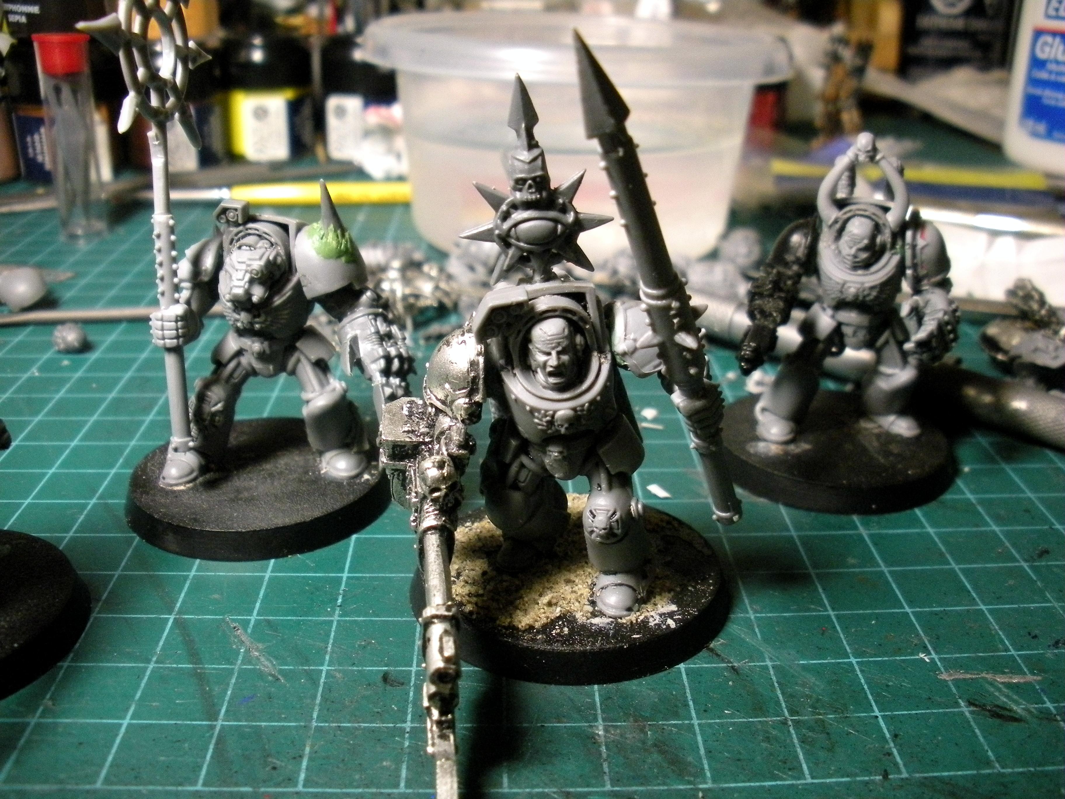 Chaos, Space Marines, Space Wolves