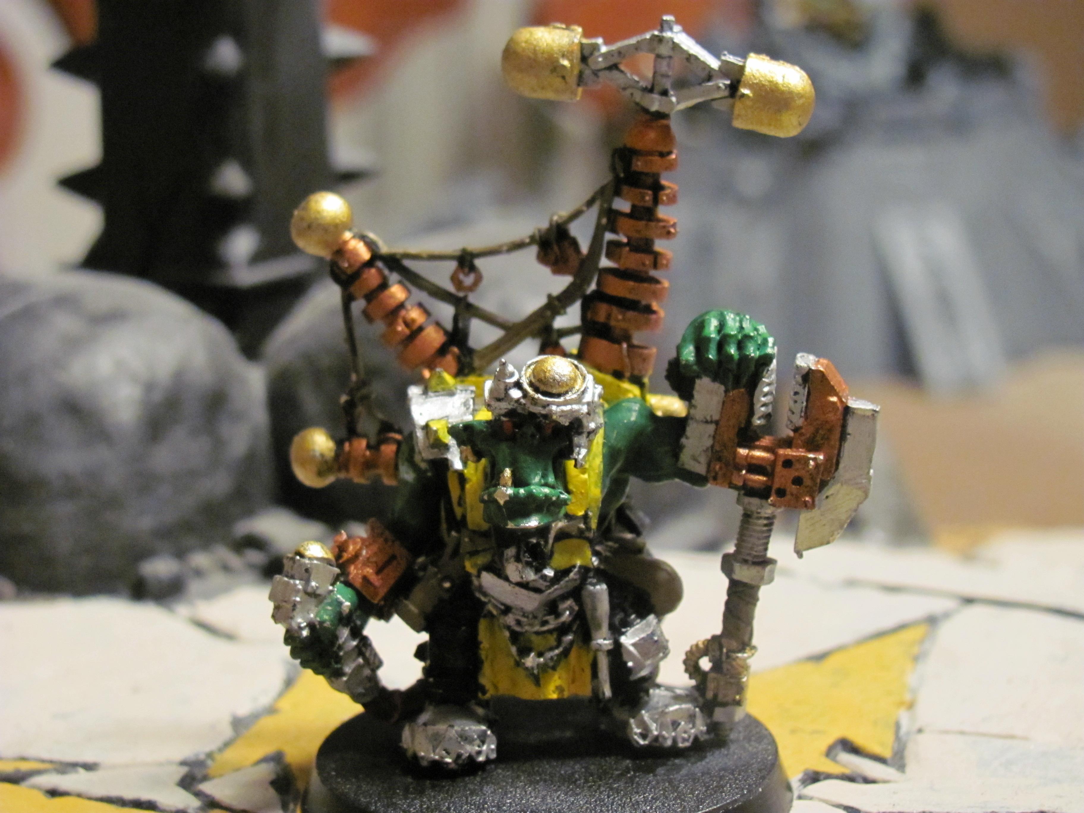 Bad Moons, Big Mek, Kustom Force Field, Orks