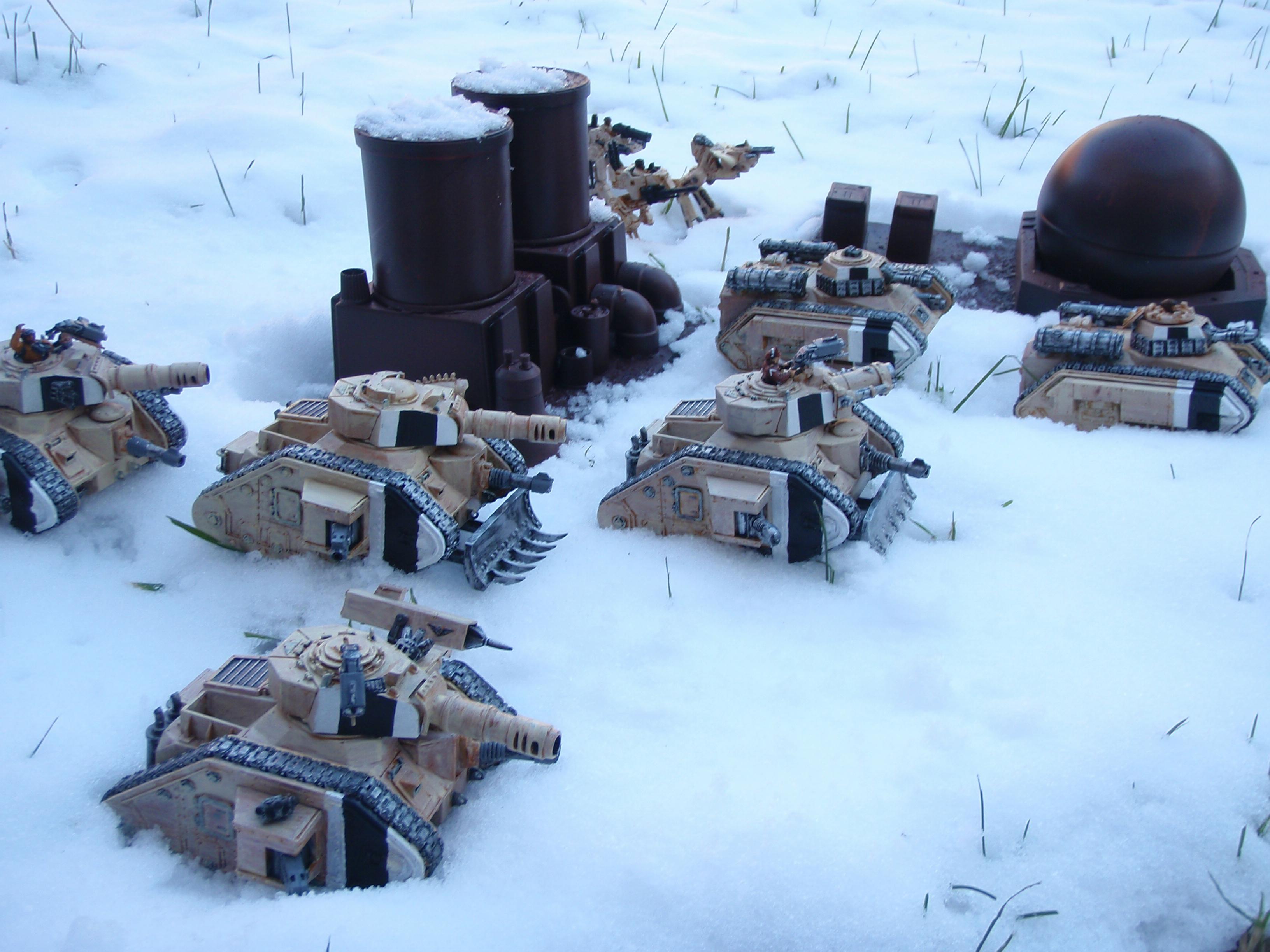 Imperial Guard, Leman Russ, Snow