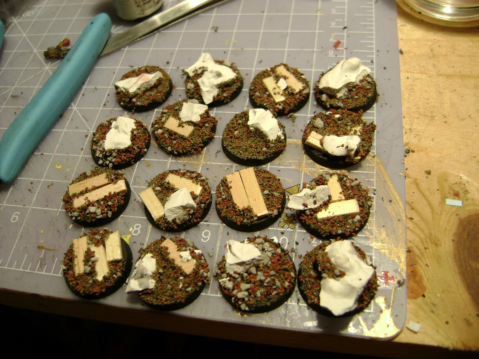  bases flocked