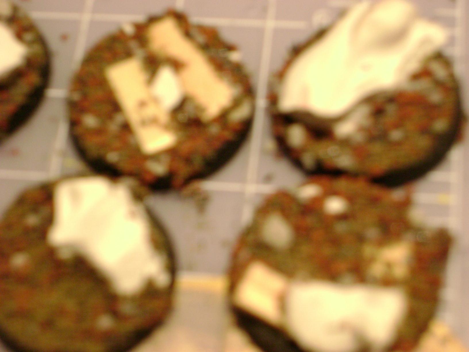flocked  bases