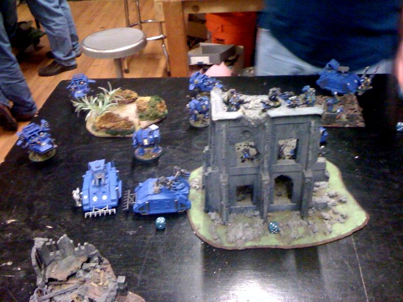 Battle Report, Chaos Daemons, Nurgle, Space Marines