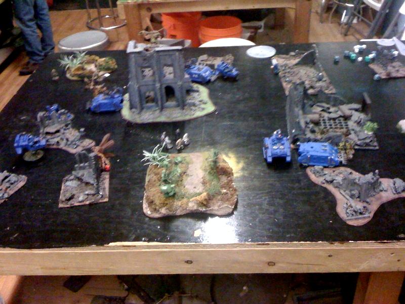 Battle Report, Nurgle, Space Marines