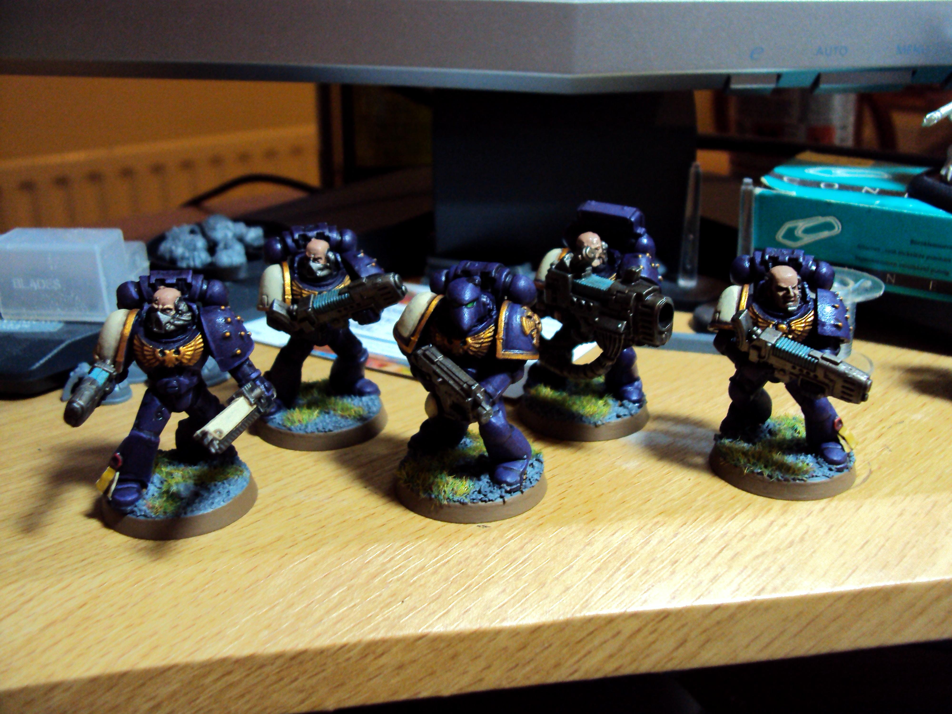 Space Marines, Tactical Squad, Troops, Urban Base