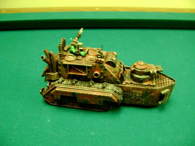 Ork Truk, big shoota truk/wagon