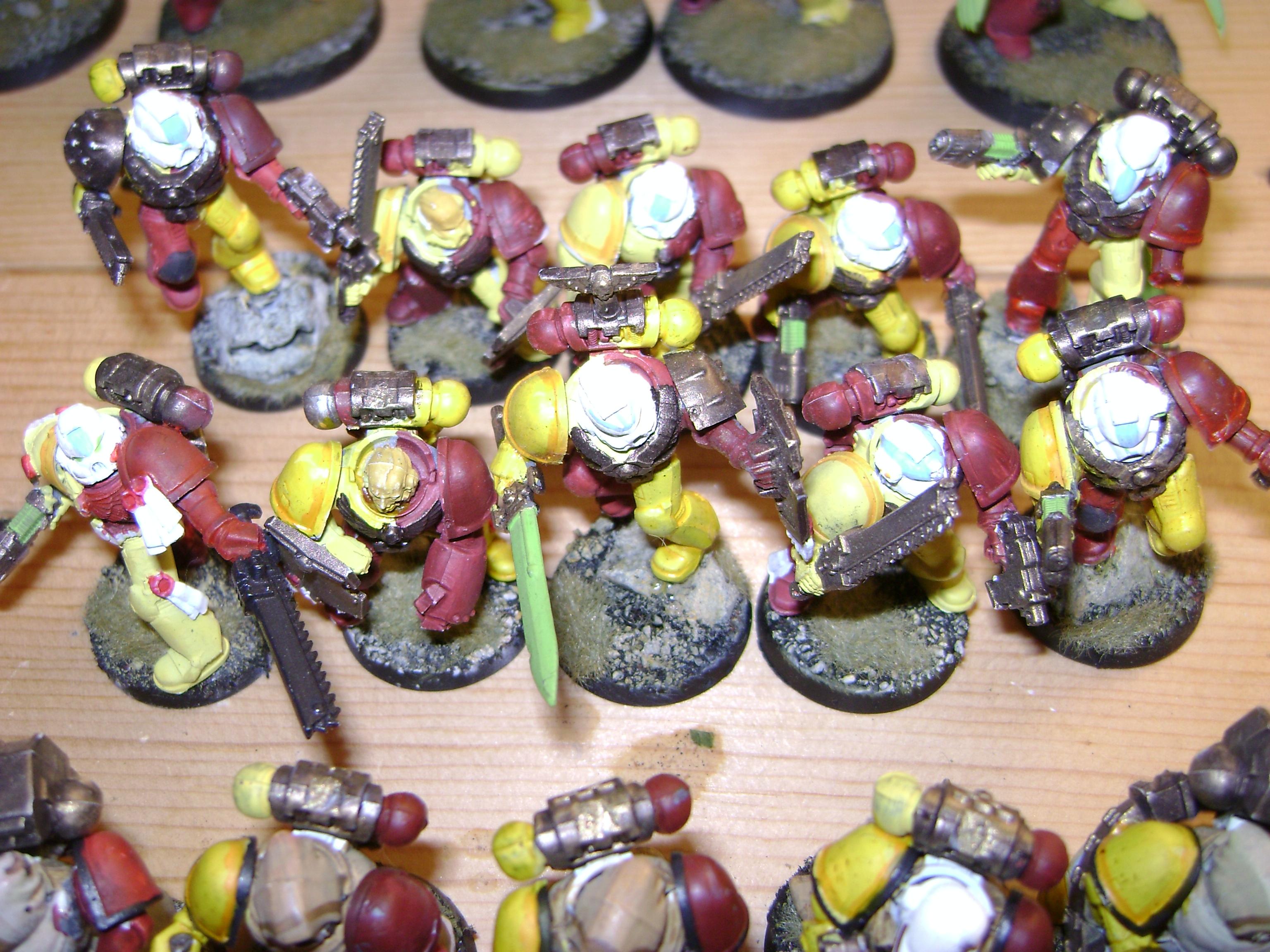 vanguard  first squads, look at  50 assault marine  for  more pictures of  them