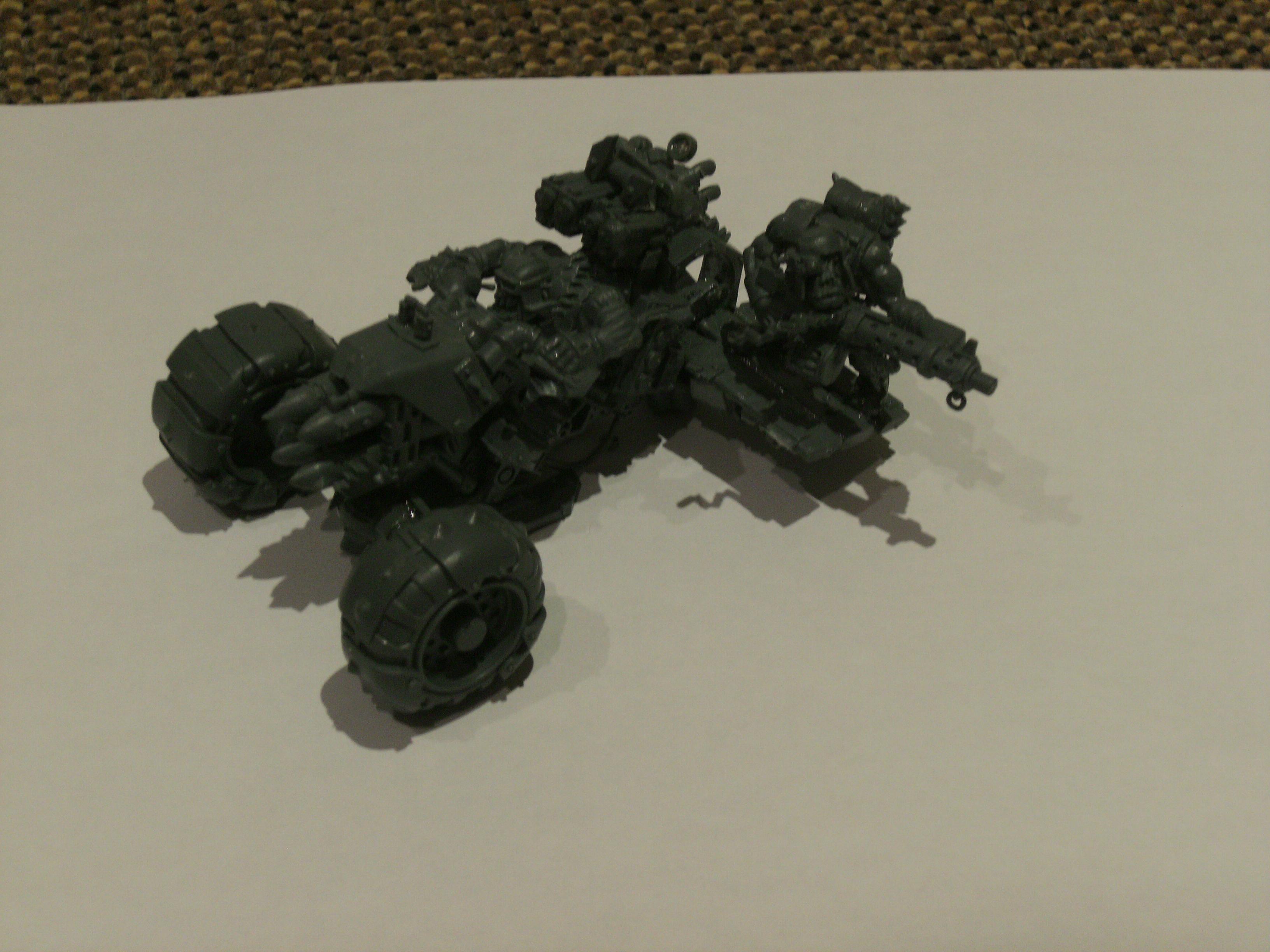 Bike, Conversion, Orks, Warhammer 40,000, Work In Progress