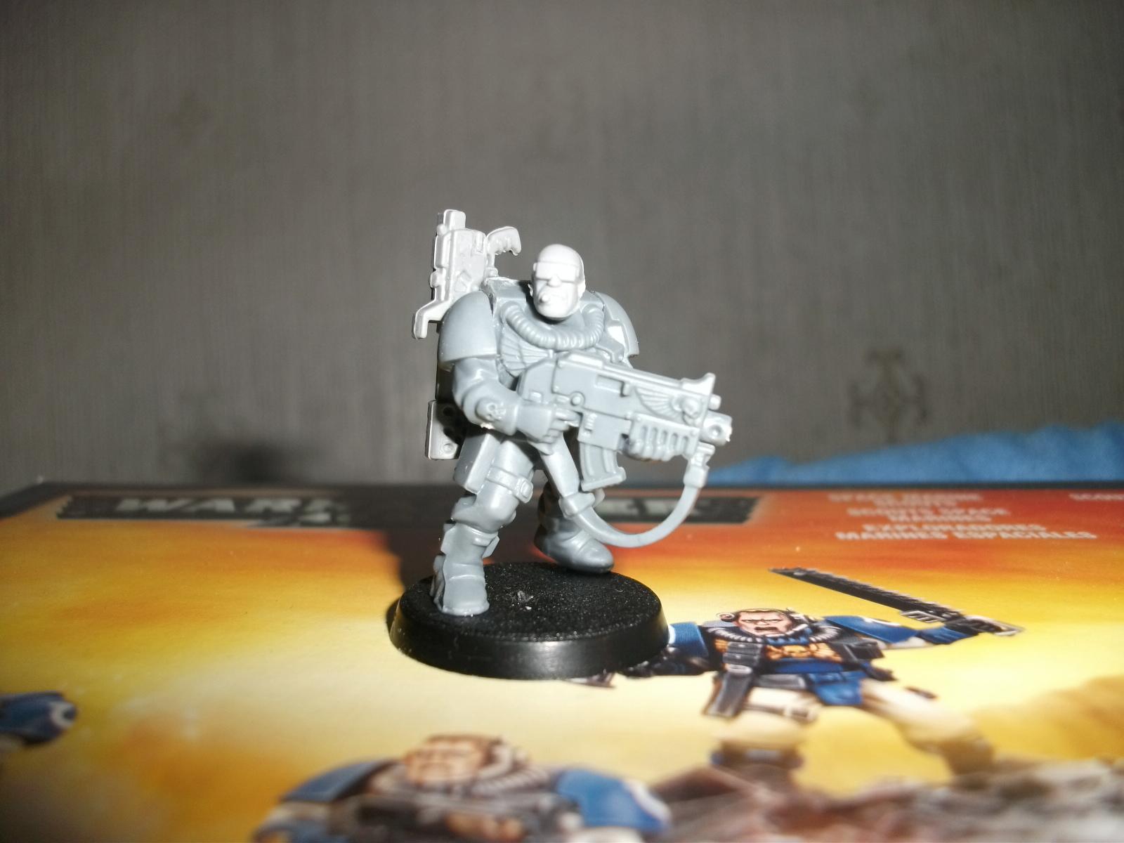 normal bolter or count as flamer