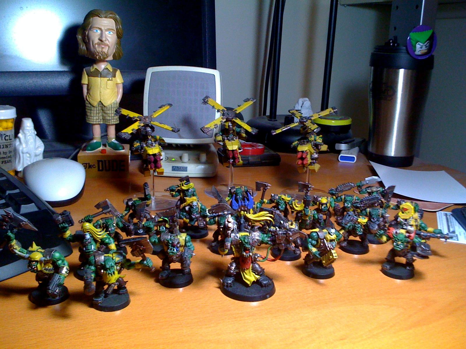 500 Points, Bad Moons, Combat Patrol, Orks