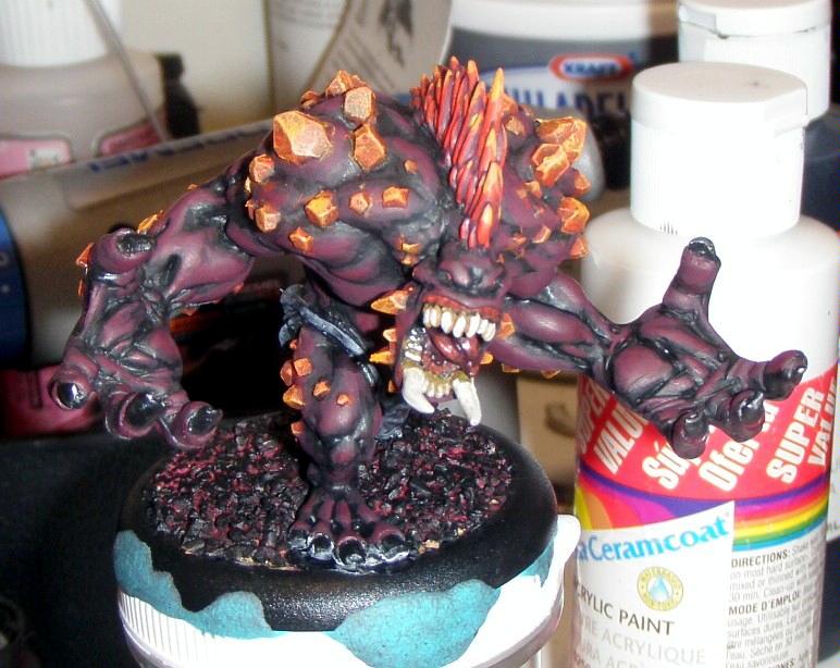 Dire Troll Mauler, Hordes, Trollbloods, Work In Progress