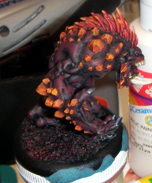 Dire Troll Mauler, Hordes, Trollbloods, Work In Progress