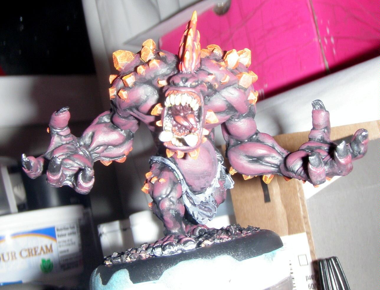 Dire Troll Mauler, Hordes, Trollbloods, Work In Progress