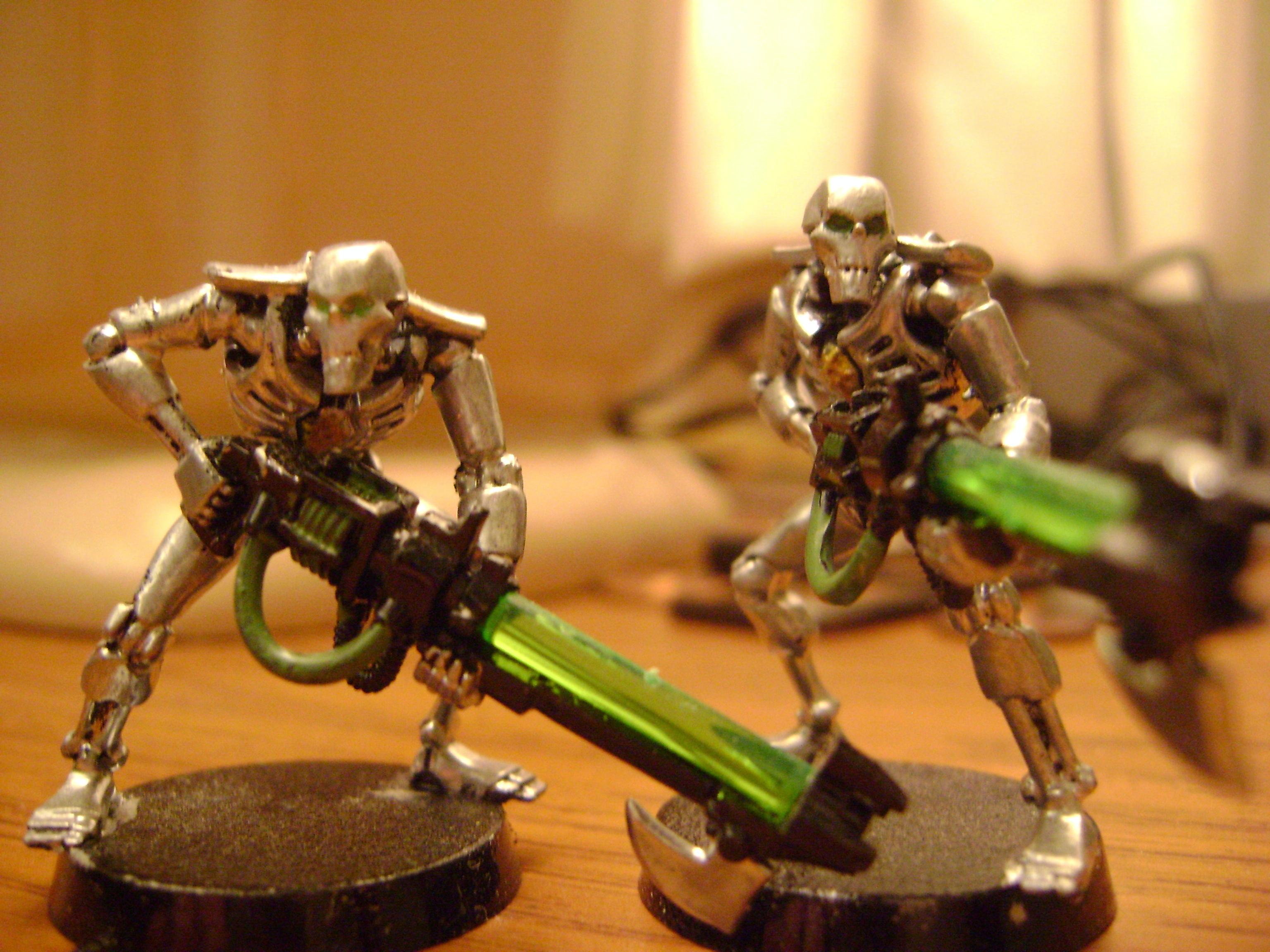 Two of my Necron Warriors