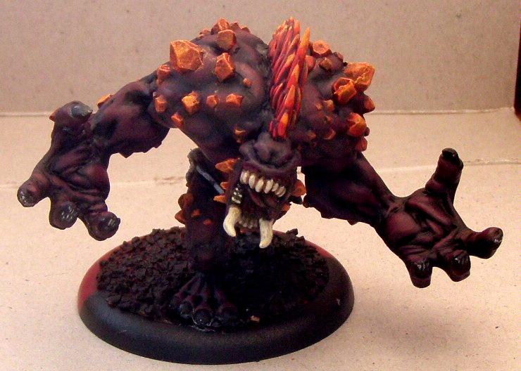 Dire Troll Mauler, Hordes, Trollbloods, Work In Progress