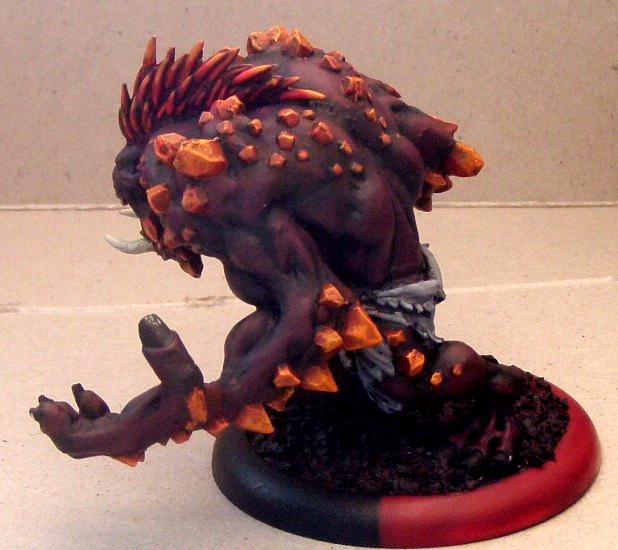 Dire Troll Mauler, Hordes, Trollbloods, Work In Progress