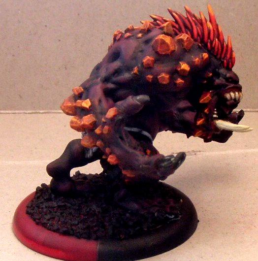 Dire Troll Mauler, Hordes, Trollbloods, Work In Progress