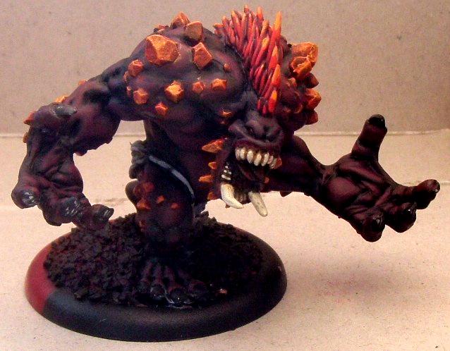 Dire Troll Mauler, Hordes, Trollbloods, Work In Progress