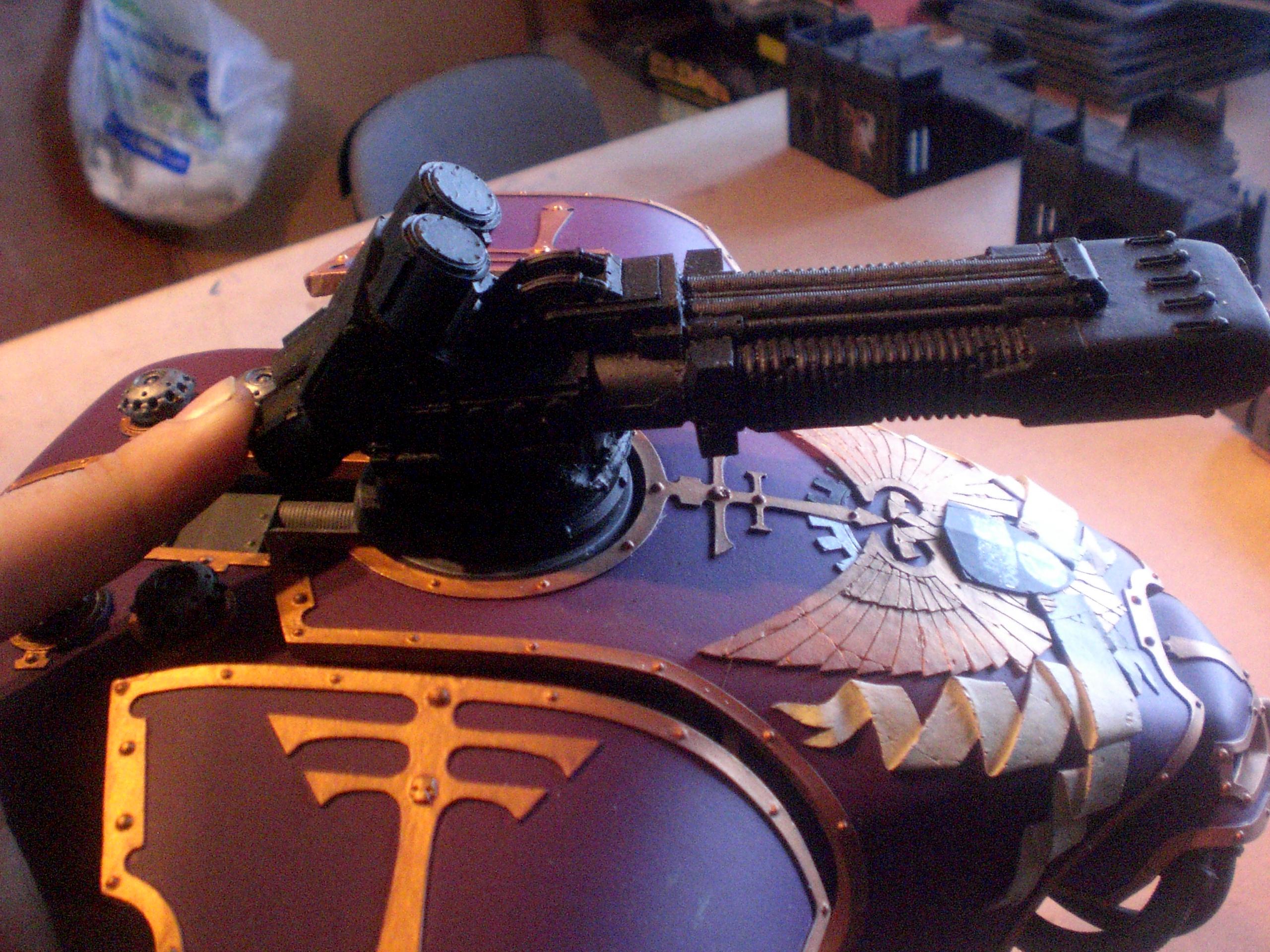 converted reaver carapace mounted plasma blast gun