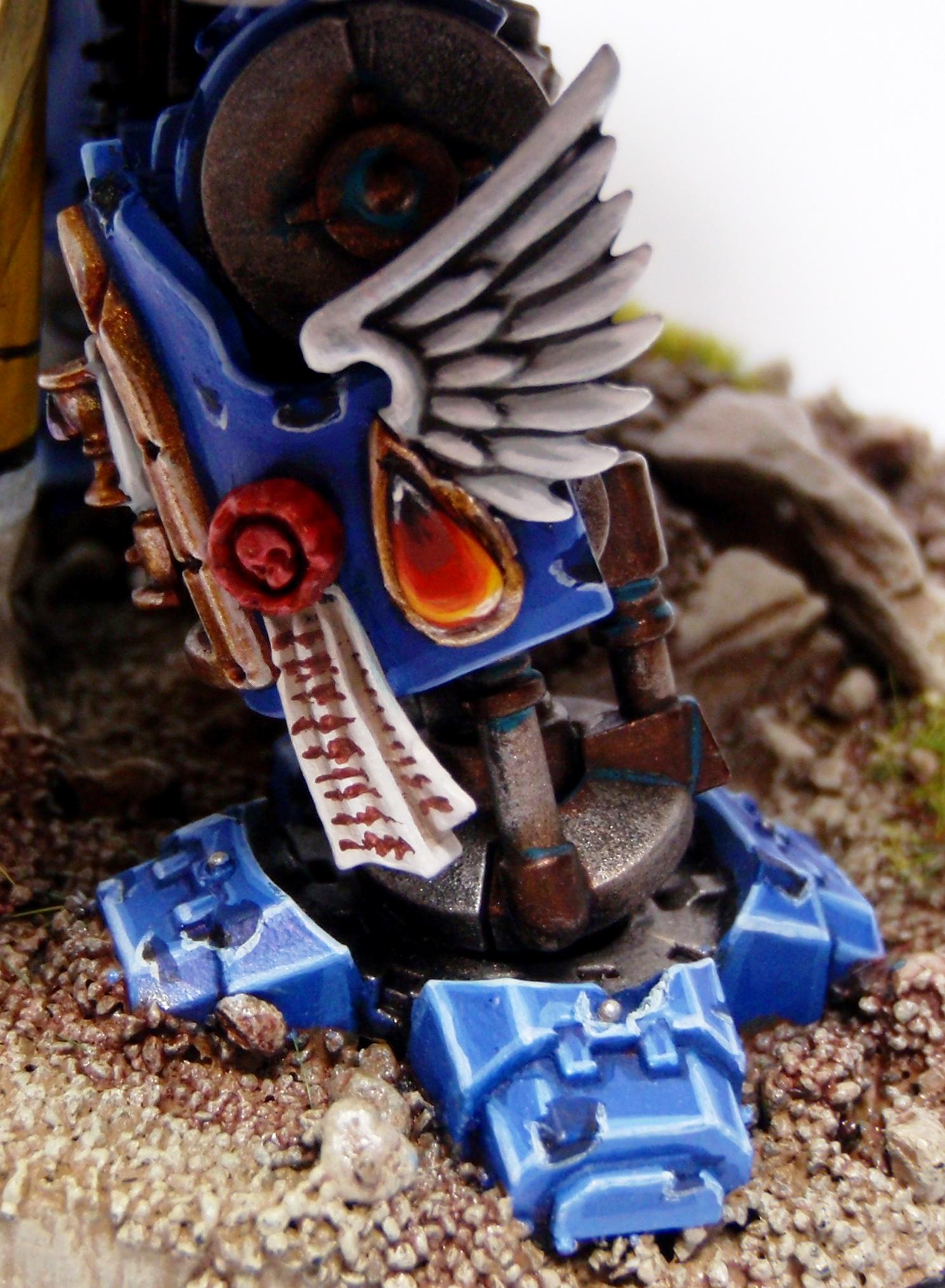Blood Angels, Conversion, Dreadnought, Epistolary, Furioso, Liibrarian, Object Source, Scratchbuilld, Smite, Space Marines