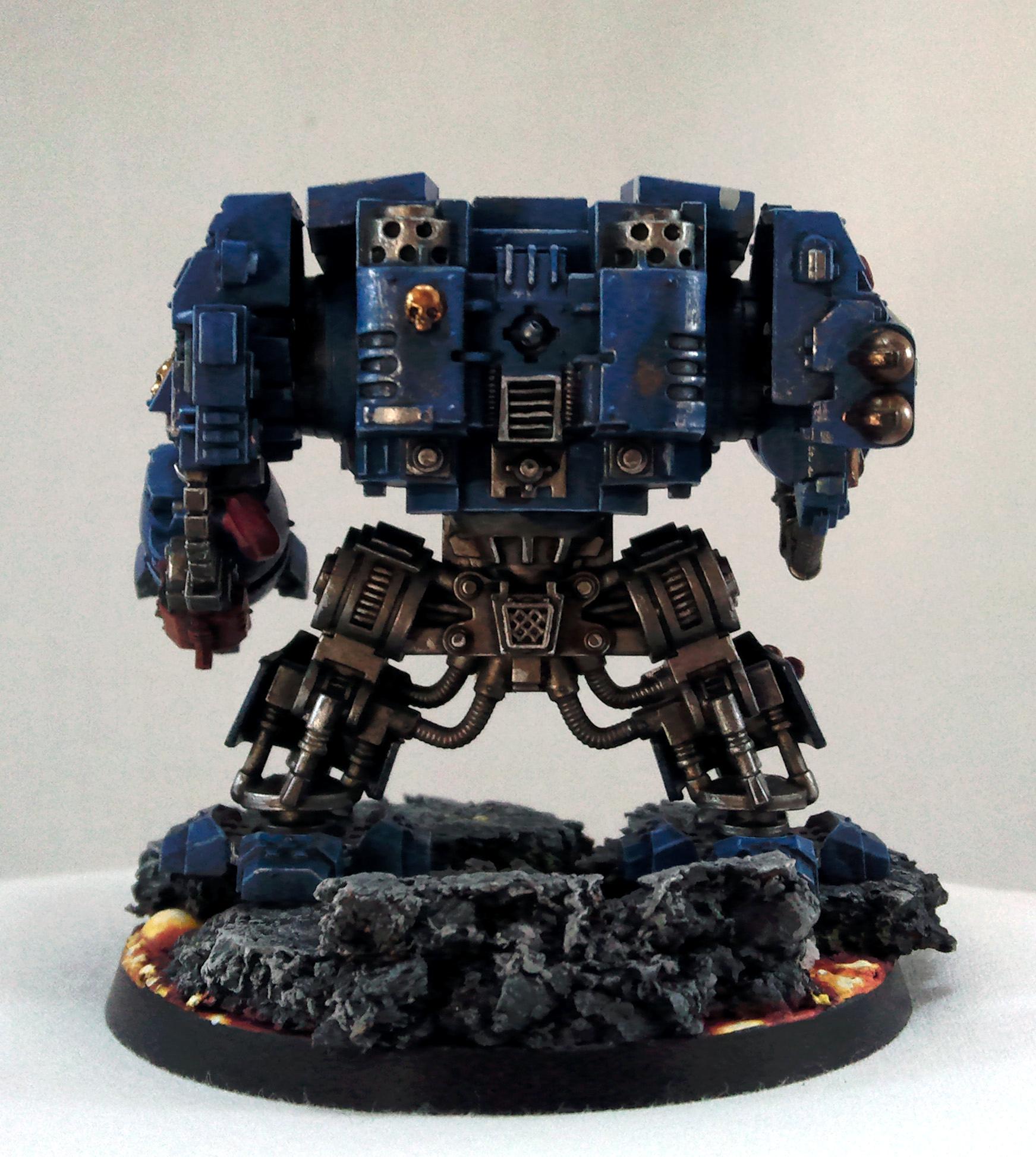 Back, Drednought, Space Marines, Ultramarines