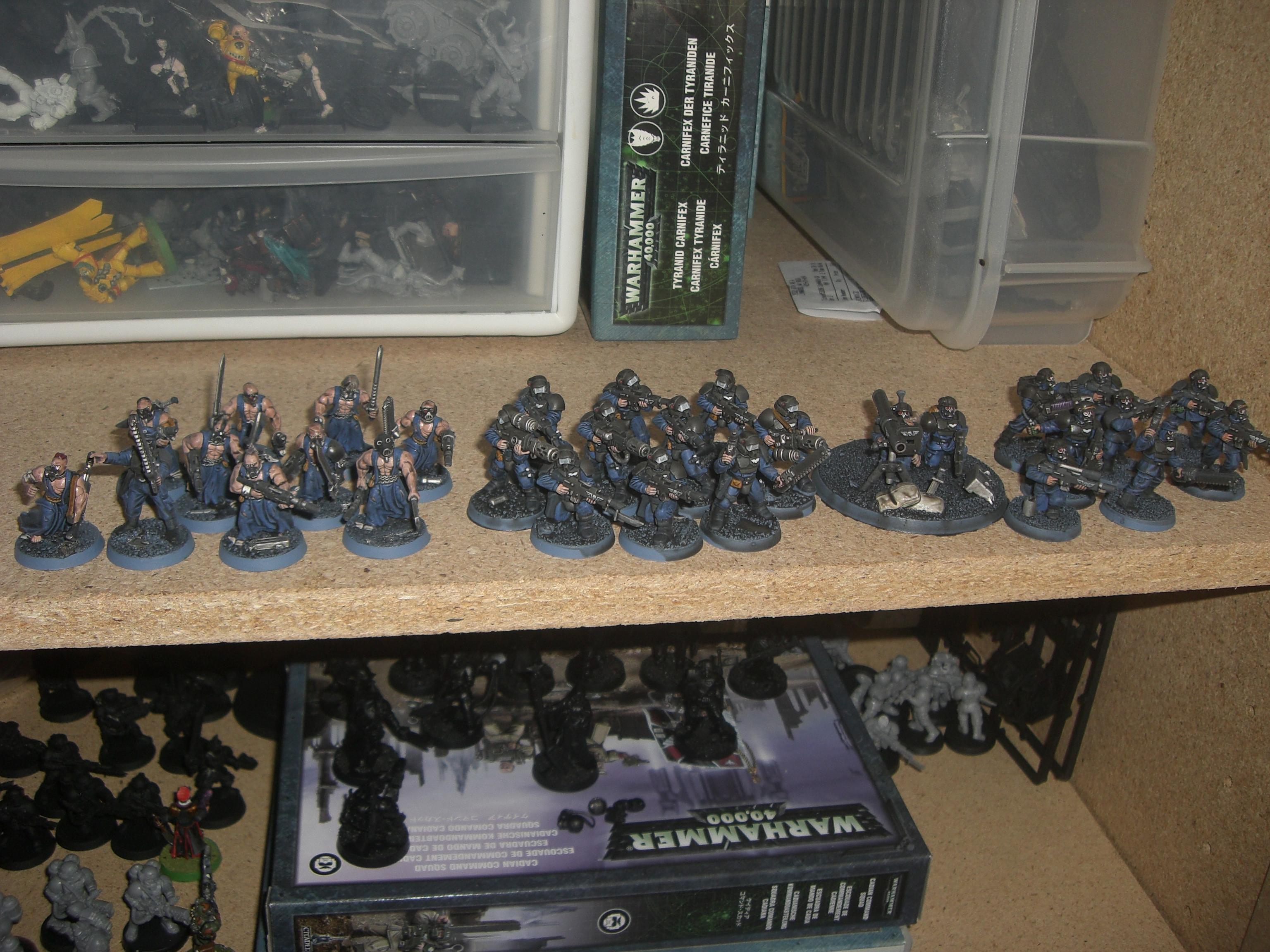 Alcatran Mech Infantry, Quckshade, Work In Progress