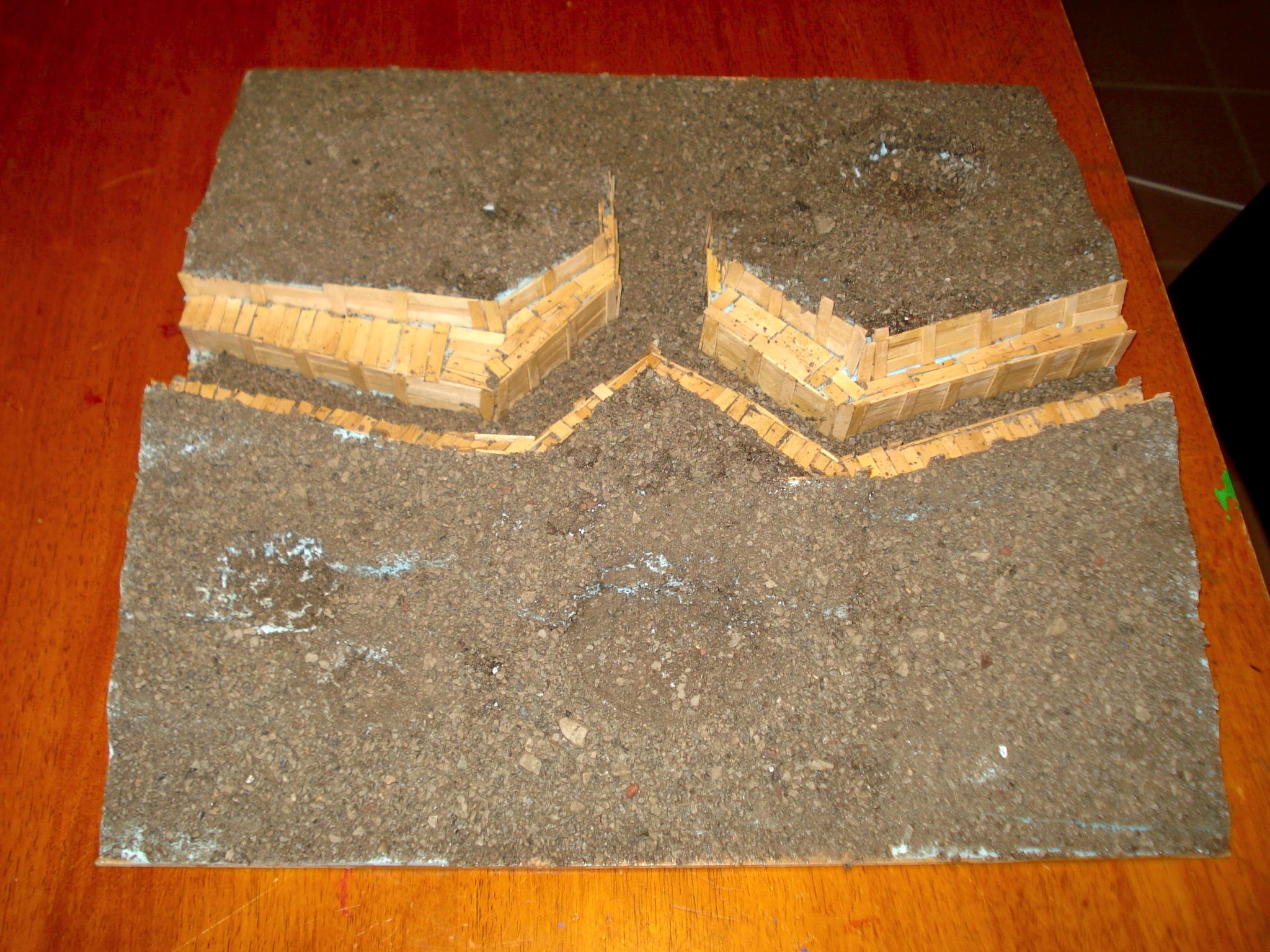 Defences, Scratch Build, Trench System