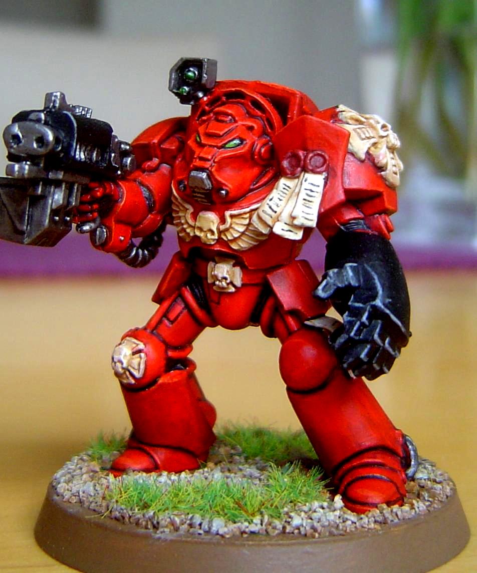 Blood Angels, Space Marines, Terminator Armor, Warhammer 40,000