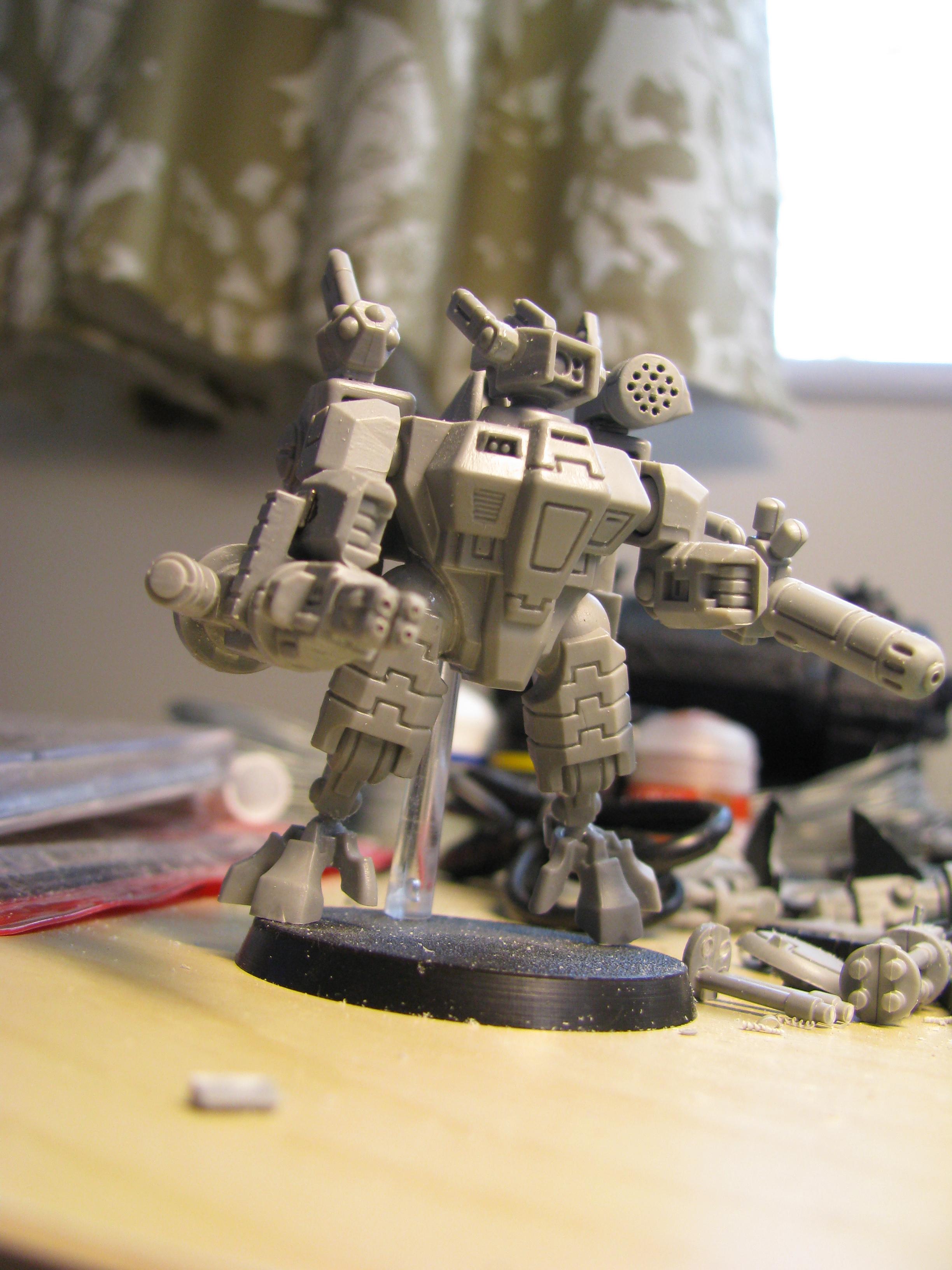 Conversion, Crisis Battlesuit, Ion Blaster, Tau