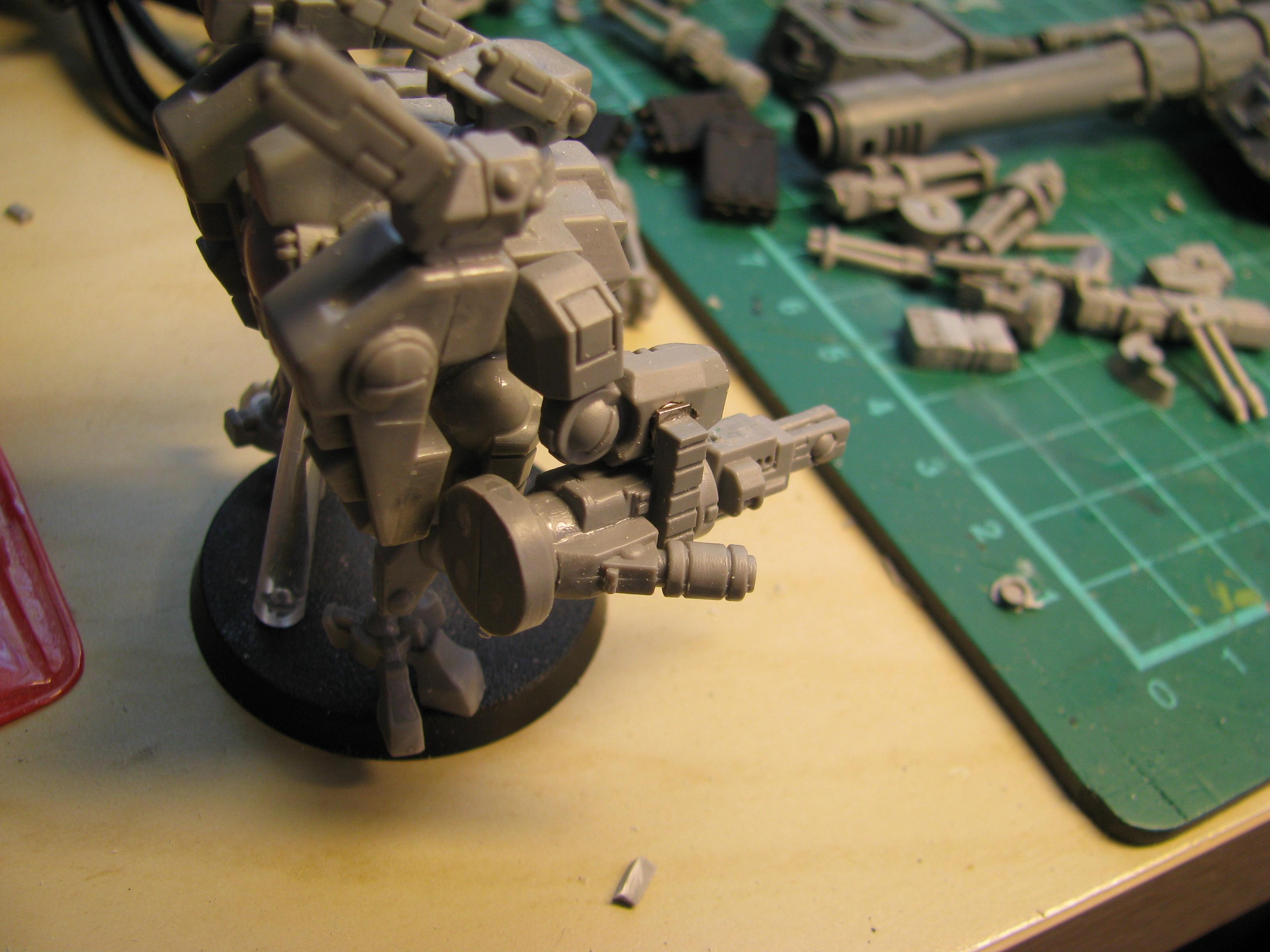 Conversion, Crisis Battlesuit, Ion Blaster, Tau