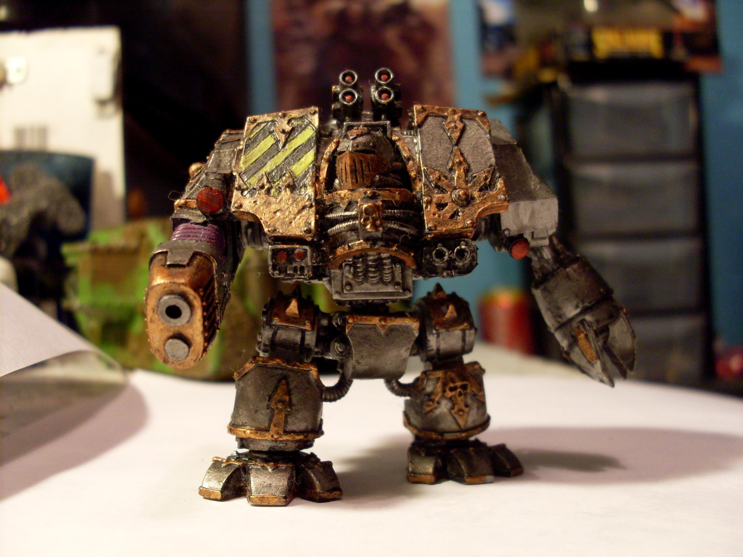 Chaos, Chaos Dreadnought, Chaos Space Marines, Dreadnought, Helbrute, Iron Warriors, Plasma Cannon, Warhammer 40,000