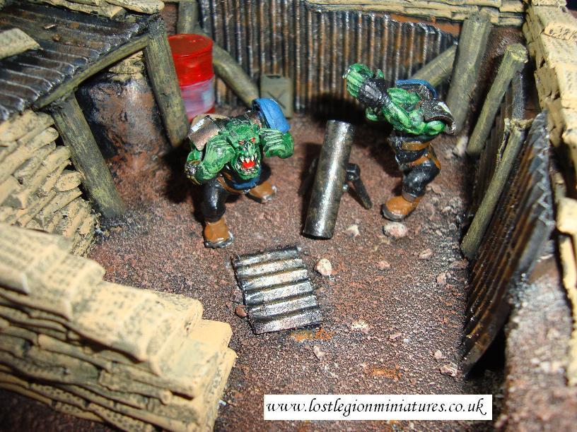 Ard Boys, Ork Mortar Pit, Orks