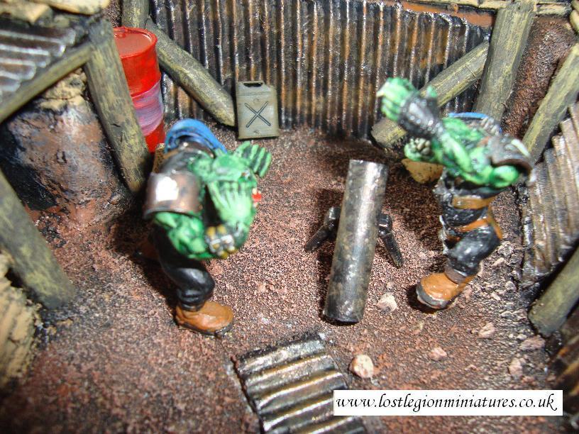 Ard Boys, Ork Mortar Pit, Orks