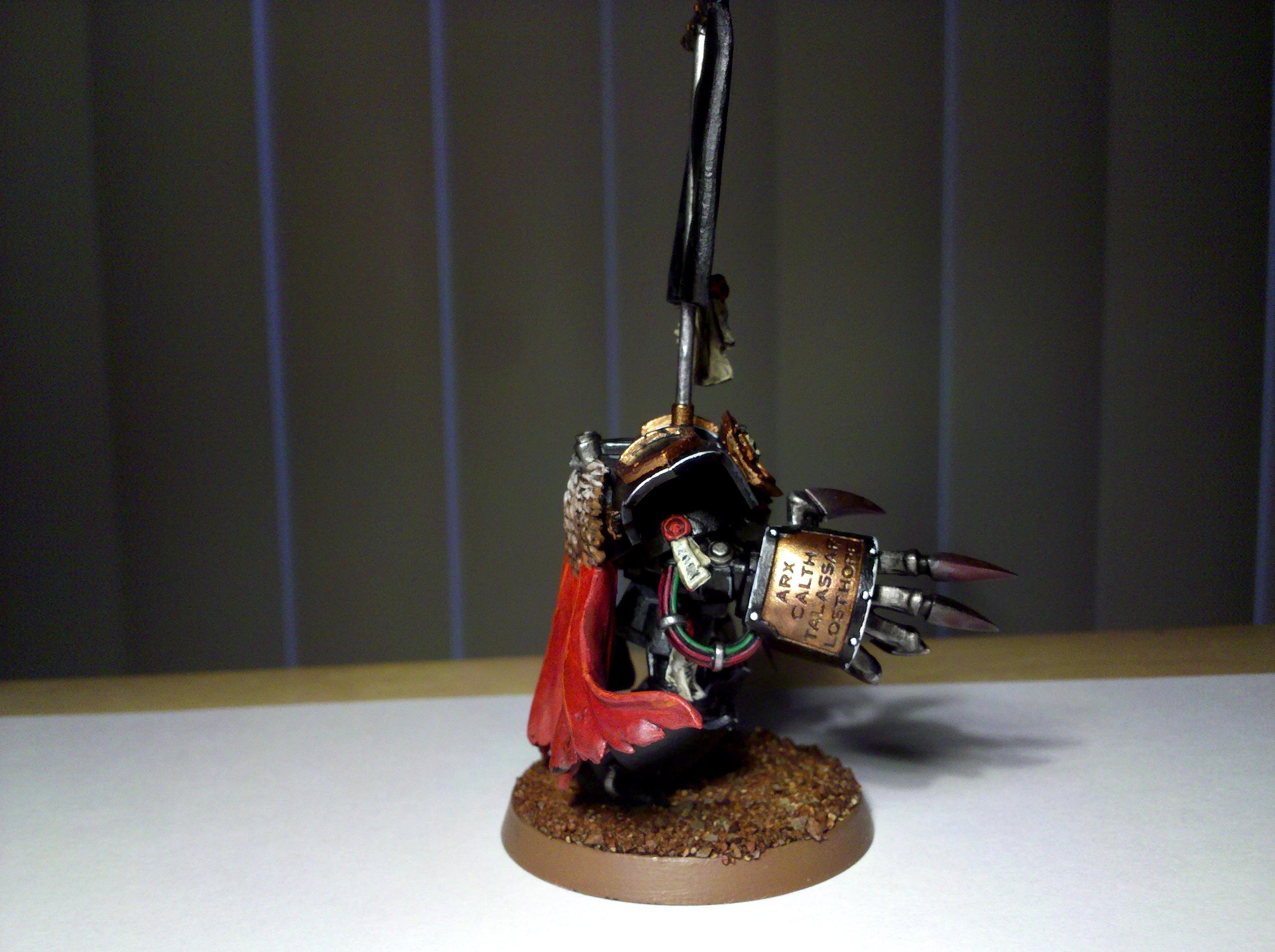 Chapter Master, Claws, Conversion, Pluto, Space Marines, Terminator Armor