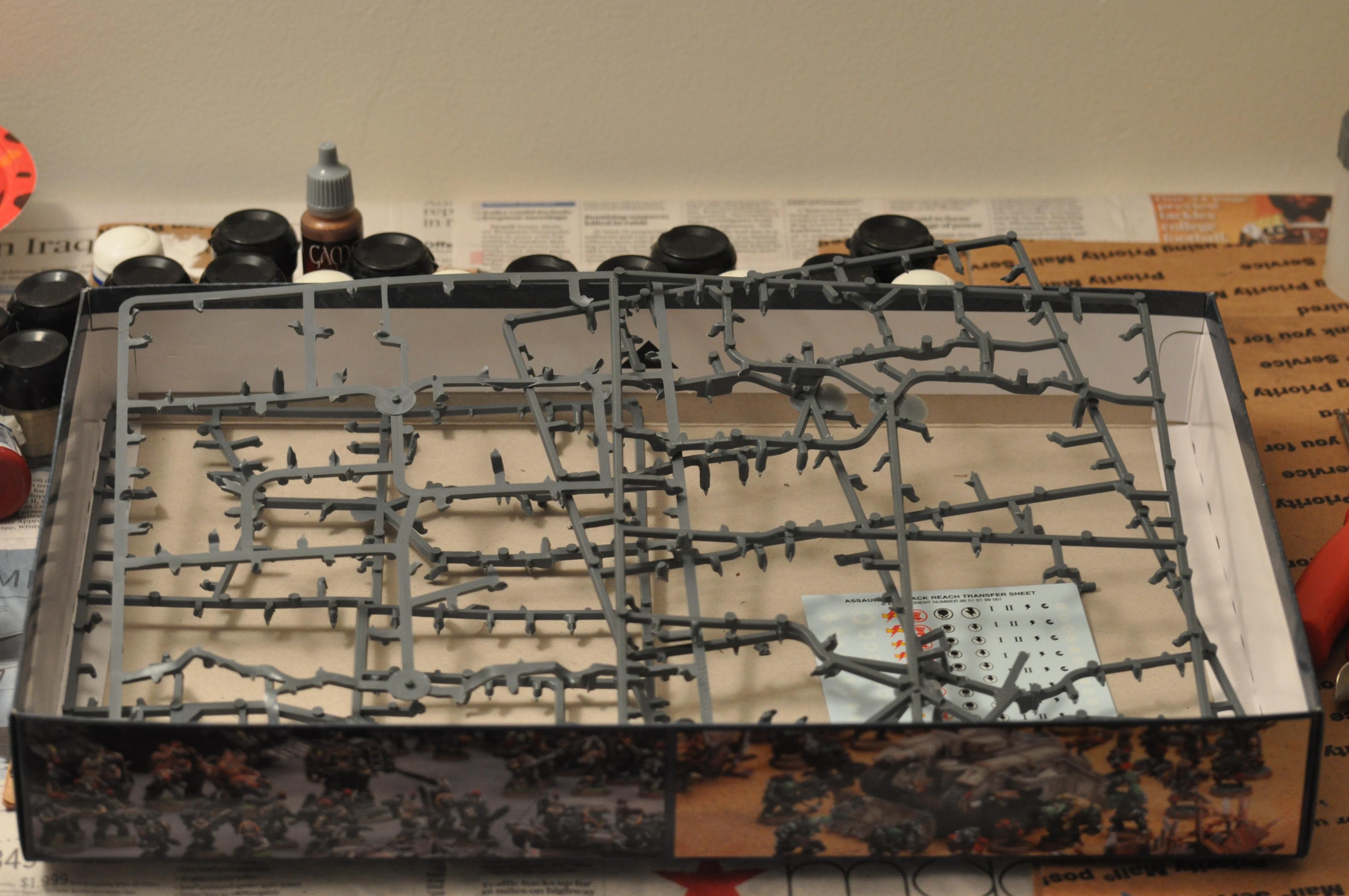 Empty AoBR Sprues