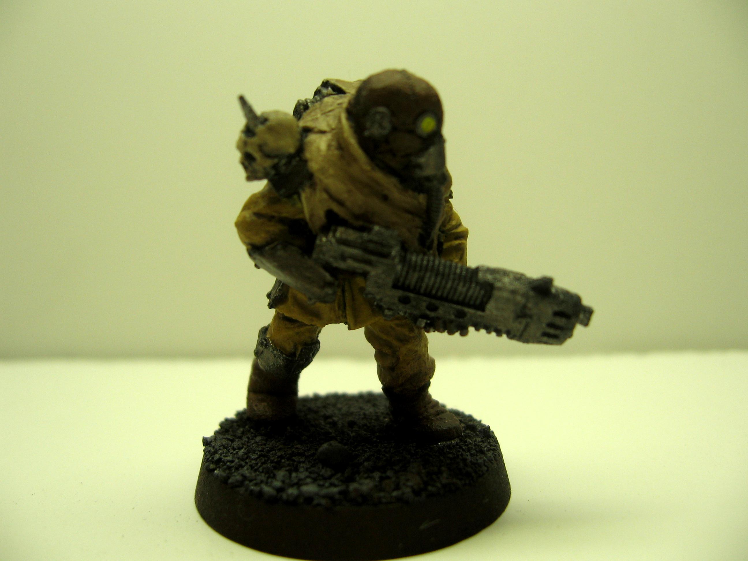 Gas Mask, Imperial Guard, Special Weapons Trooper, Warhammer 40,000
